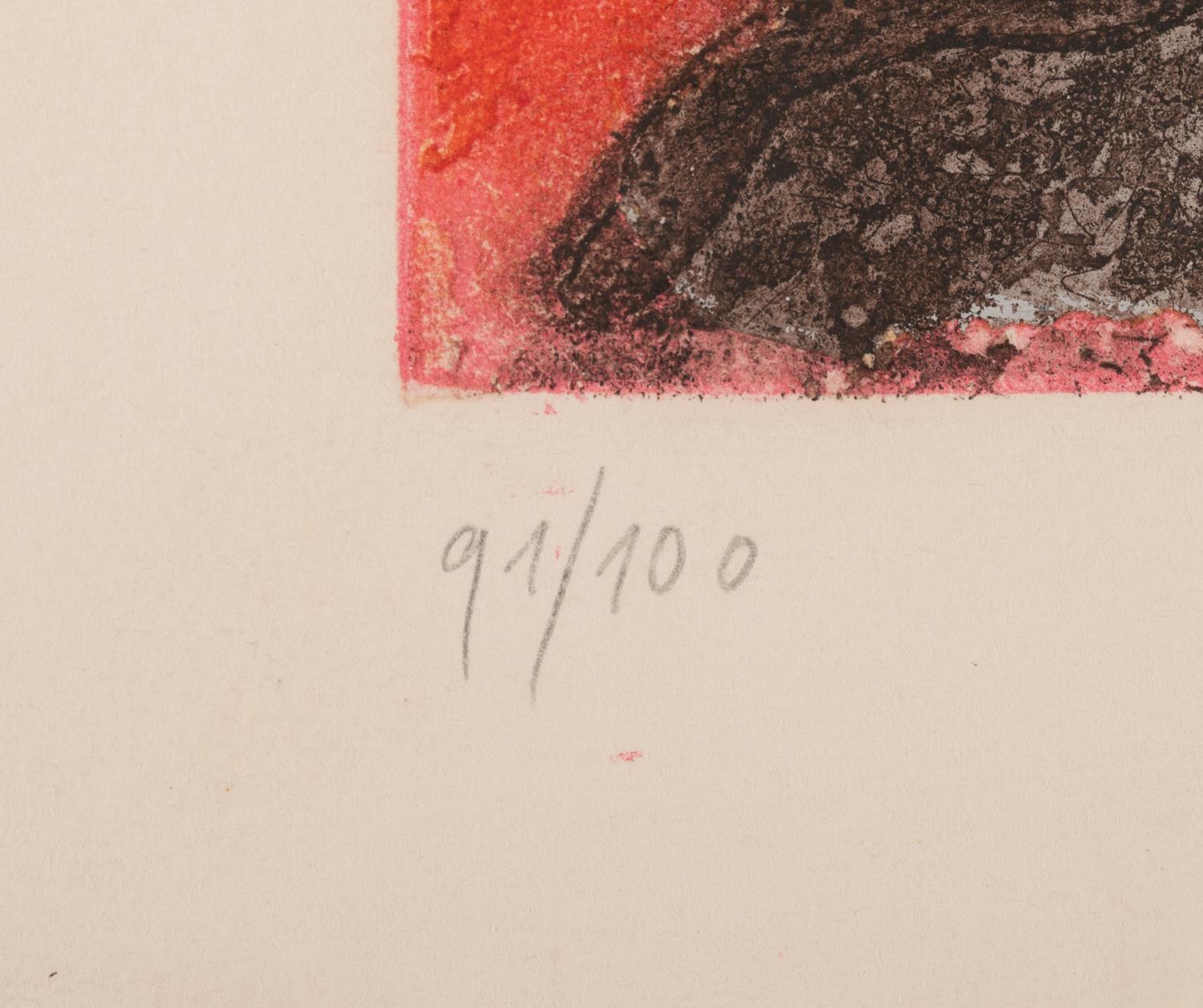 General with Mildewed Head and Lady from Dames et Généraux , 1963-1964 (a pair of works)