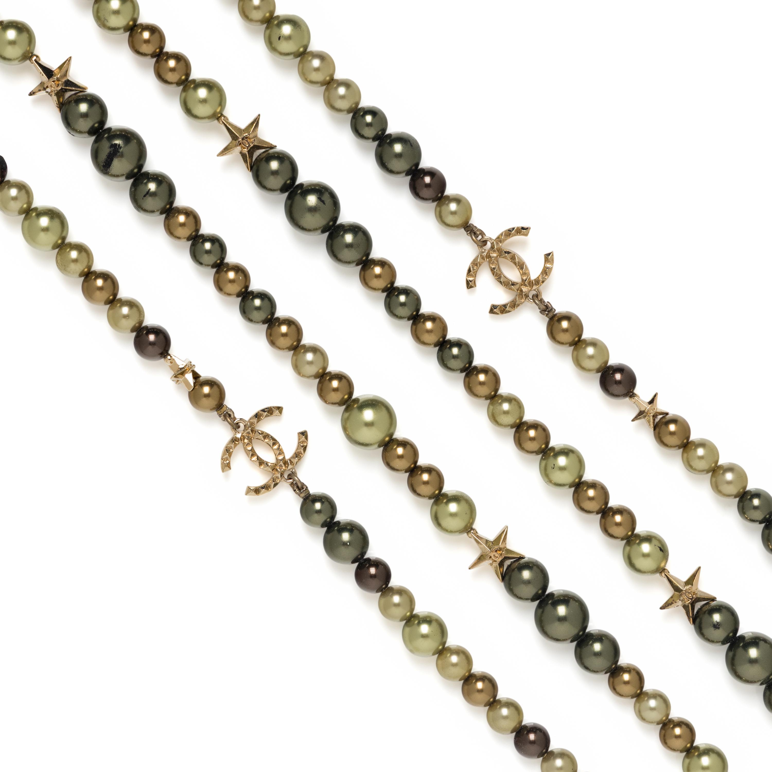 Chanel, Tonal Gripoix Pearl Sautoir