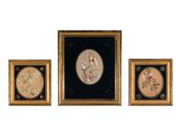 Three English Needlework Pictures