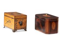 Two English Tea Caddies