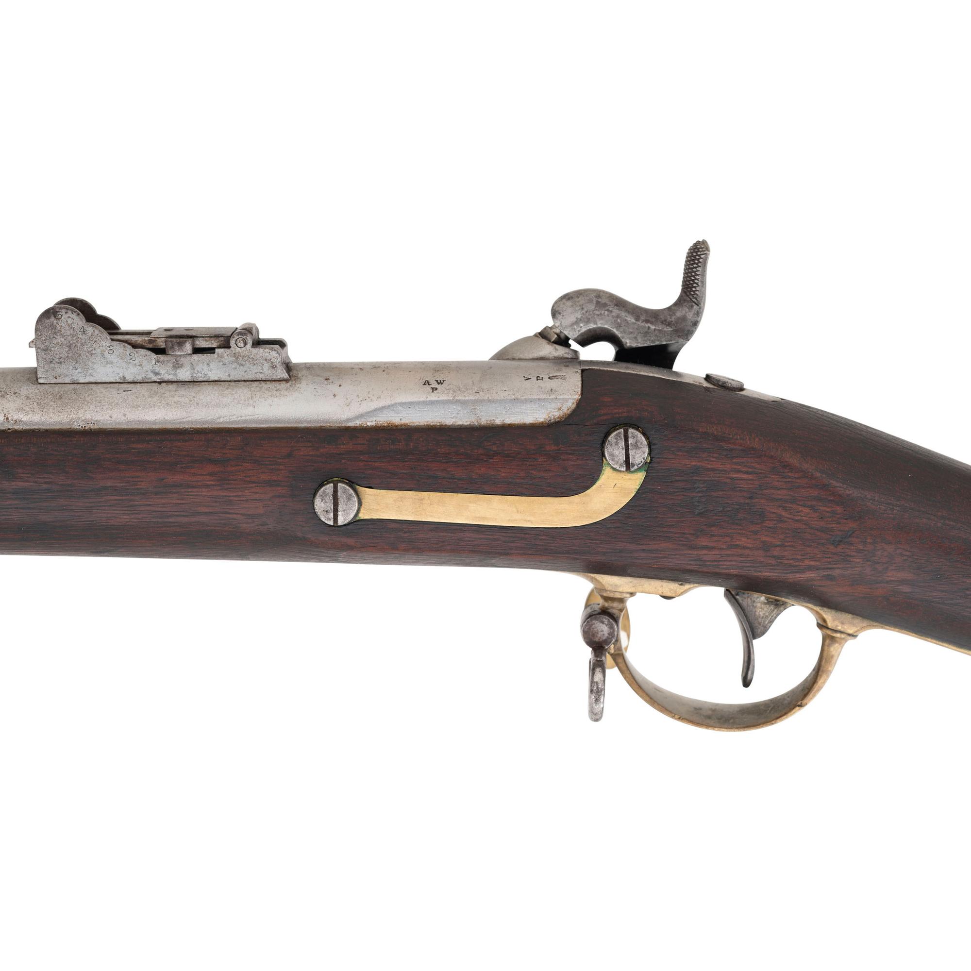 Scarce .54 Caliber Harpers Ferry US Model 1841 Type III Mississippi Rifle