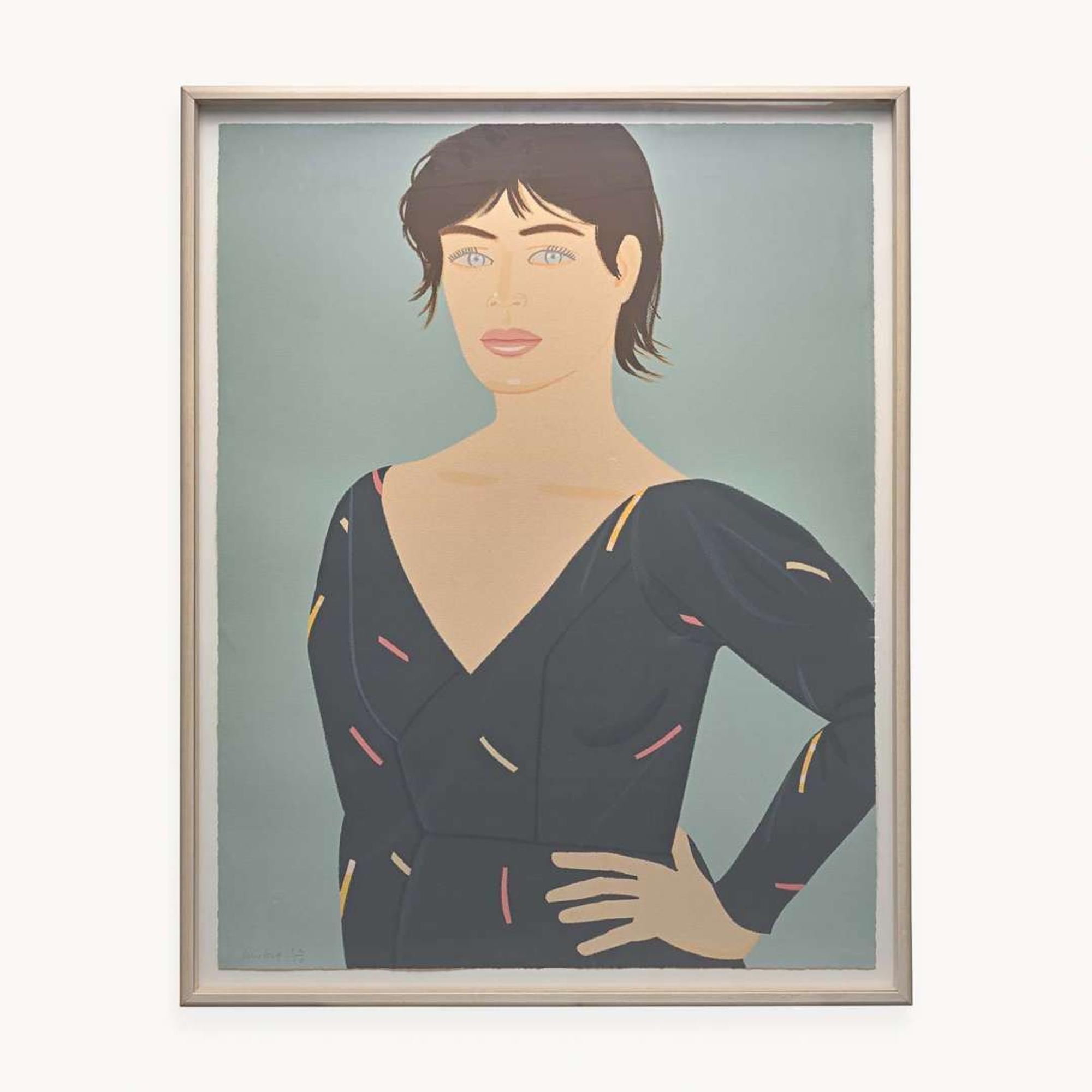 Alex Katz (American, b. 1927) Gray Dress (Laura)