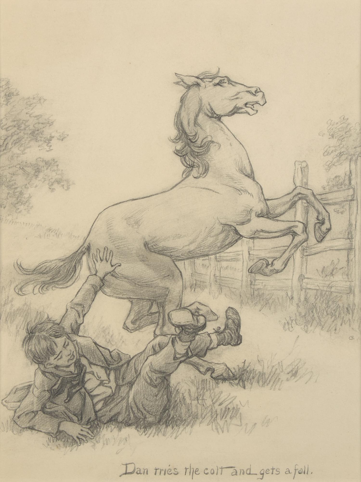 Little Men, Silas Tells His Story by the Fire, 1928 ; Together with Four Other Works (Five Works Total)