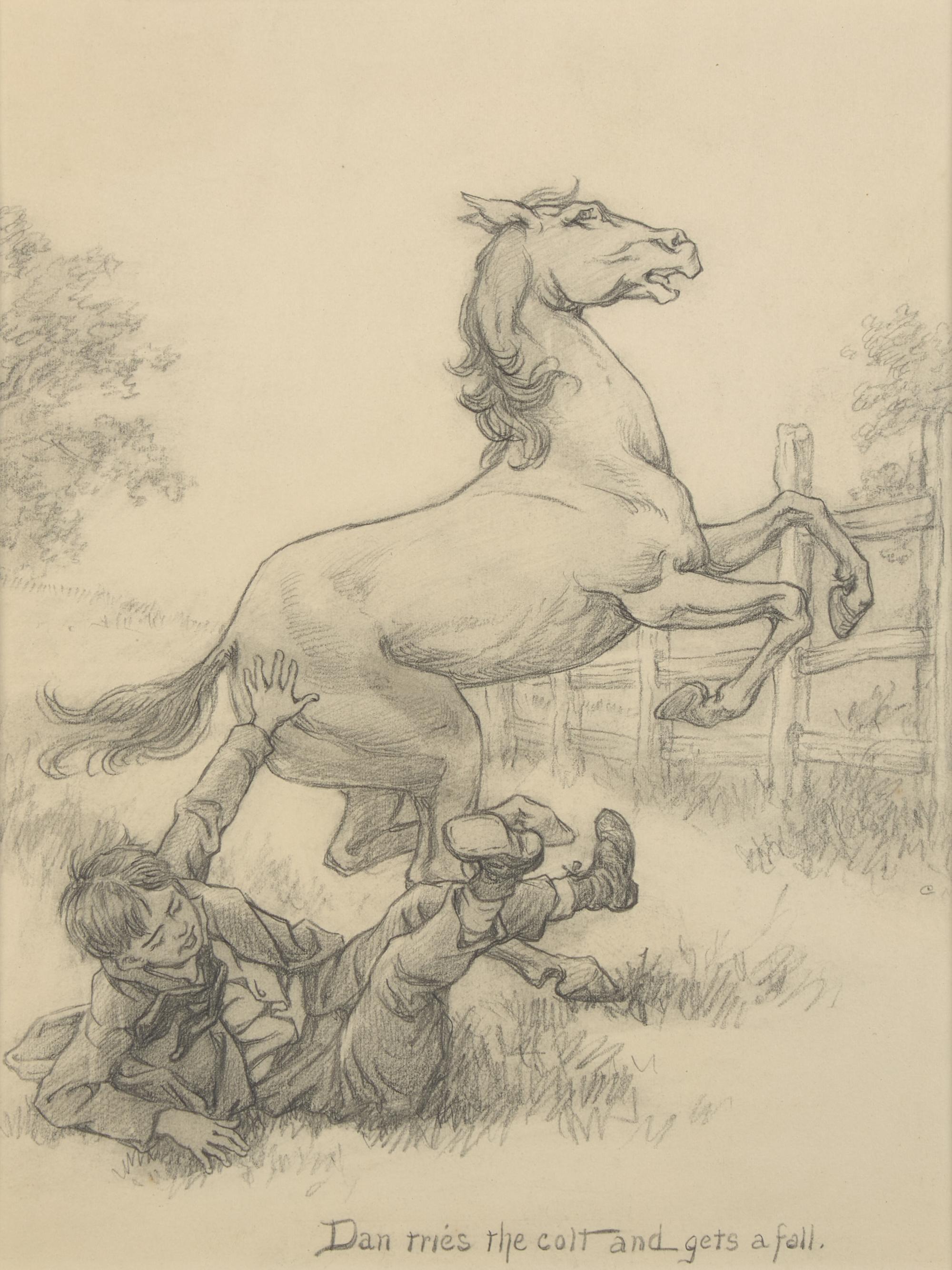 Little Men, Silas Tells His Story by the Fire, 1928 ; Together with Four Other Works (Five Works Total)