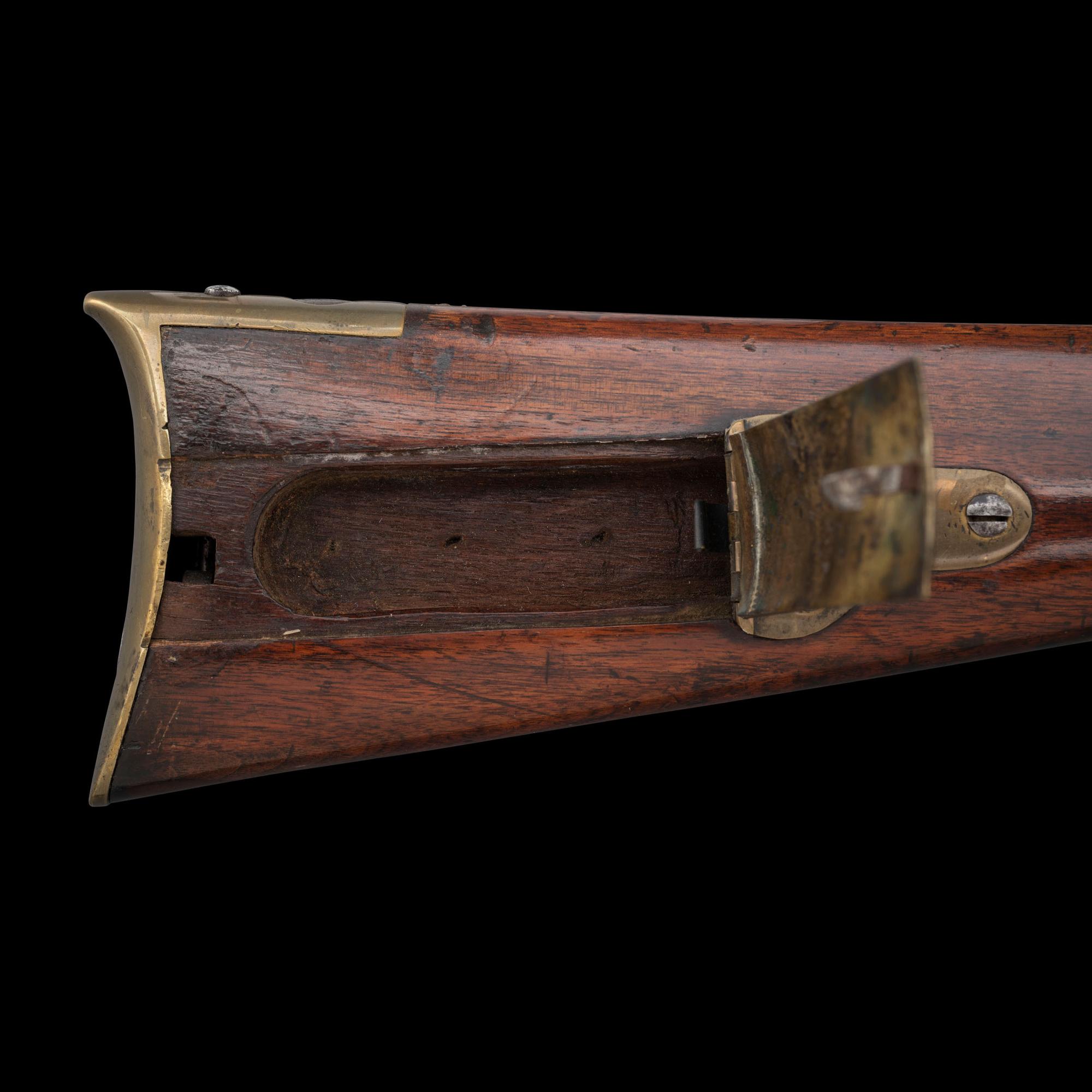 U.S. Model 1803 Harpers Ferry Transitional Rifle Dated 1816 in Original Flint