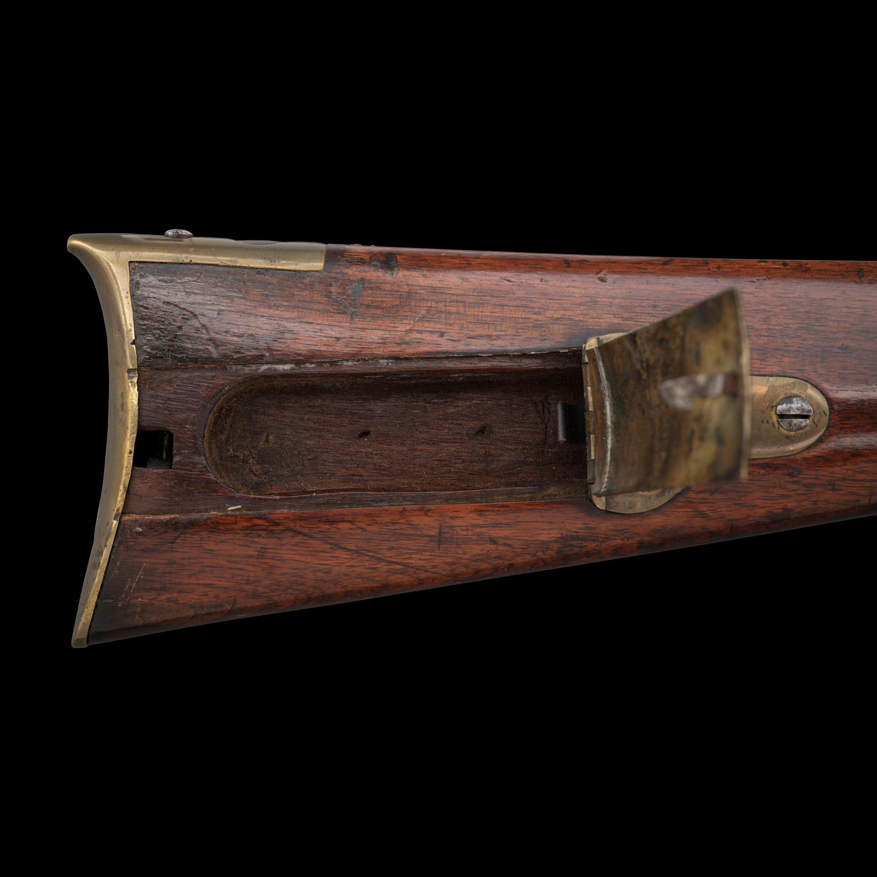 U.S. Model 1803 Harpers Ferry Transitional Rifle Dated 1816 in Original Flint