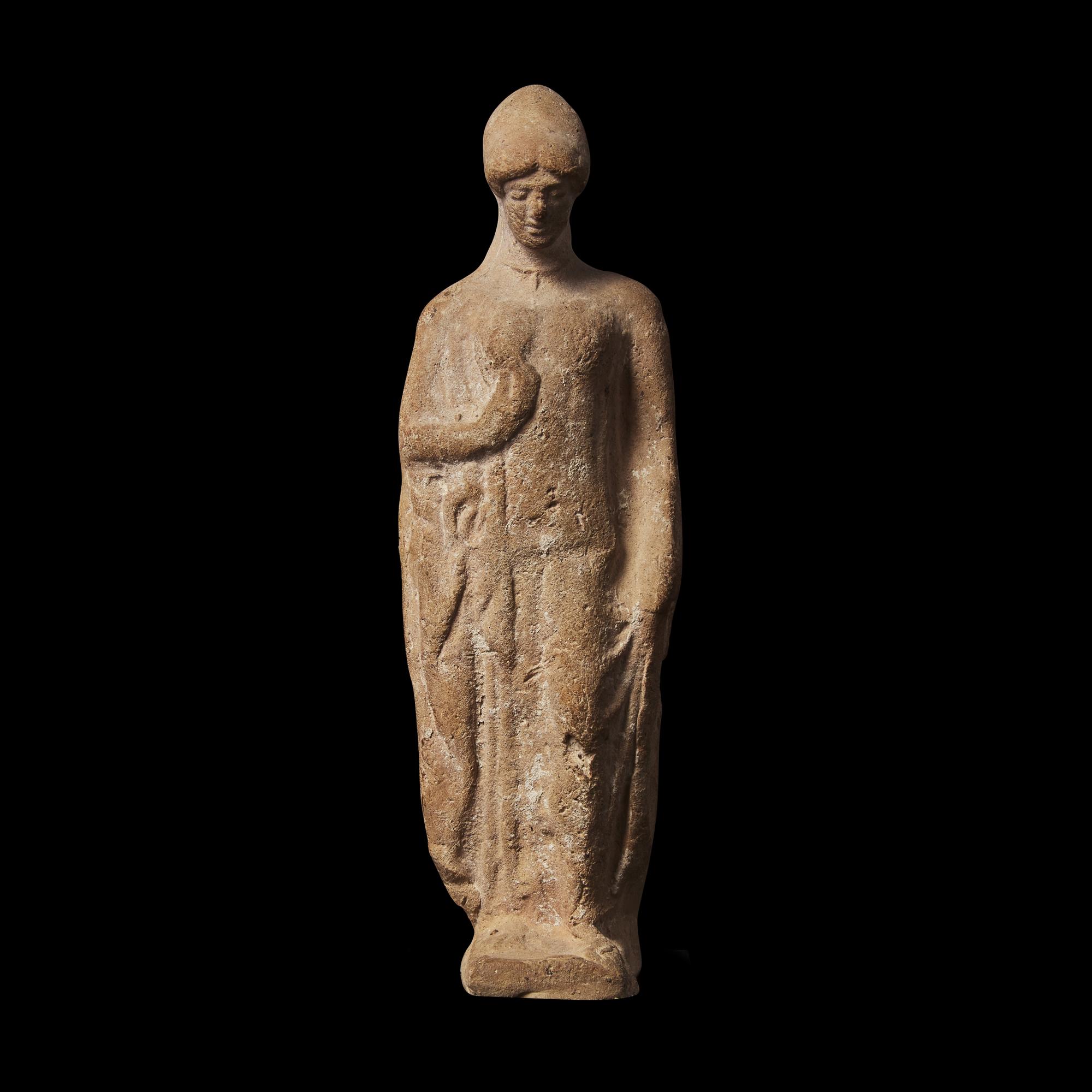 A Greek Terracotta Goddess