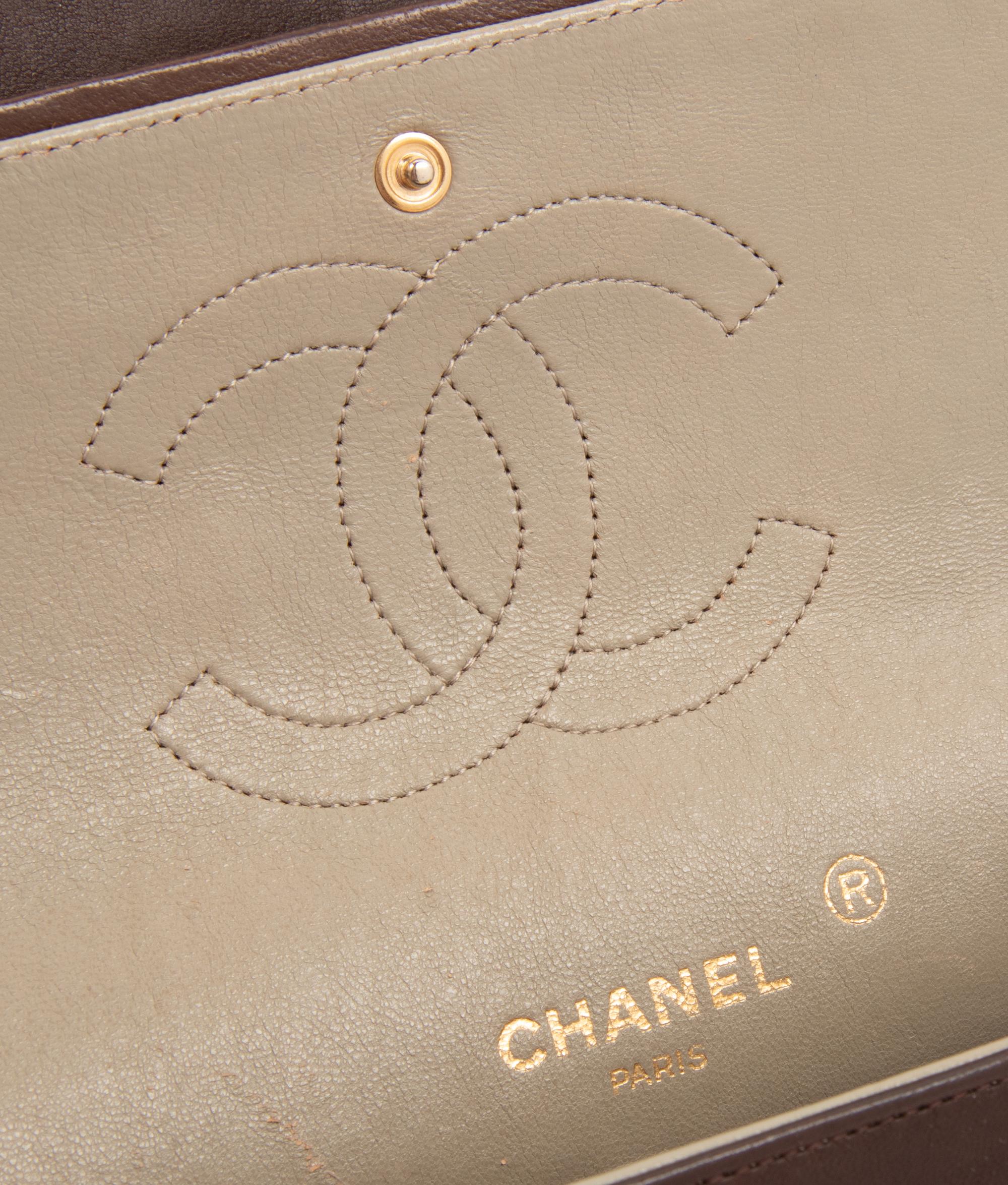 Chanel Vintage 2.55 Double Flap with Mademoiselle Chain, c.1984