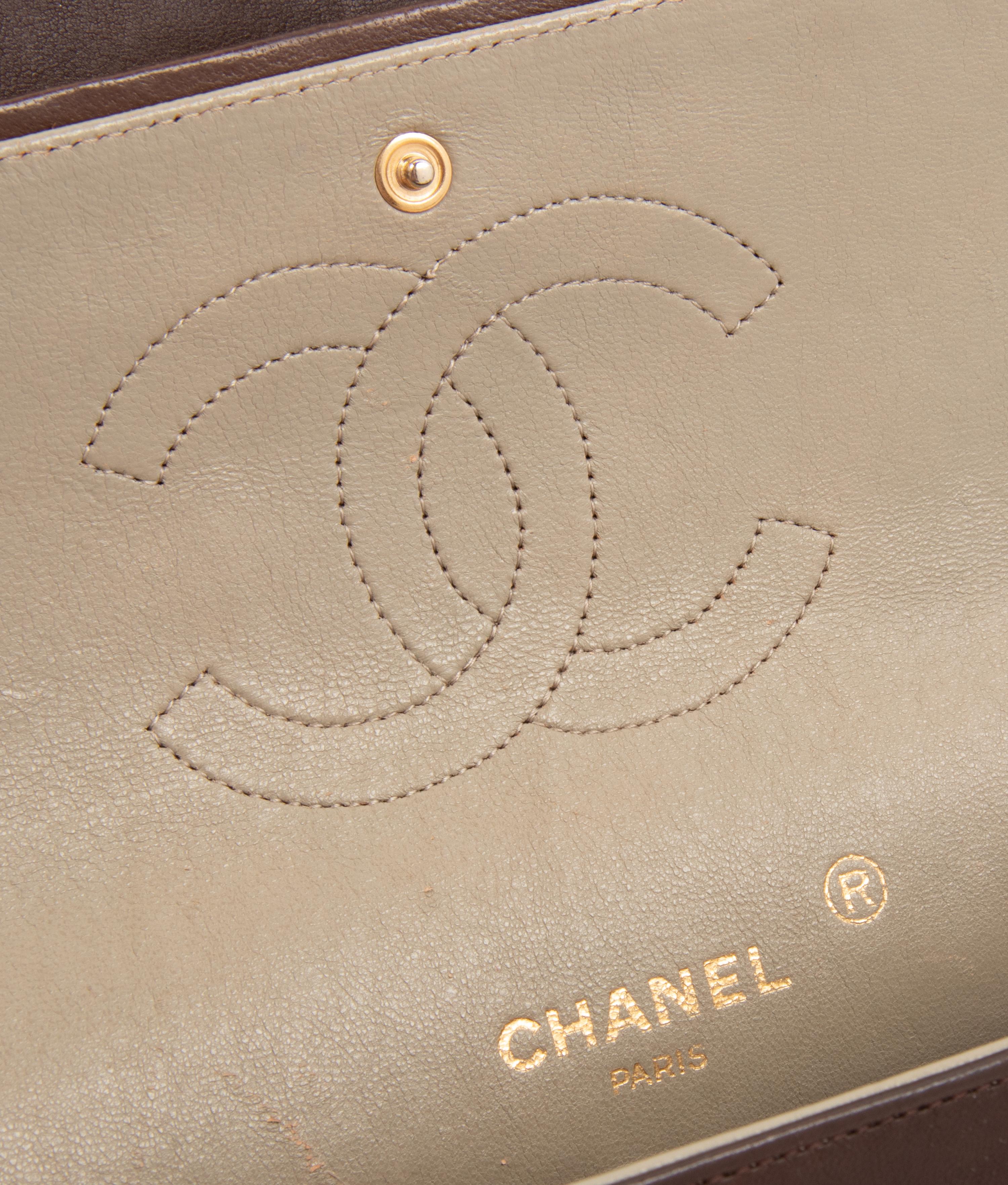 Chanel Vintage 2.55 Double Flap with Mademoiselle Chain, c.1984