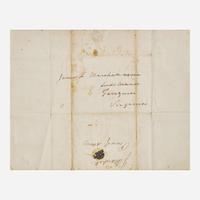 [Americana] Marshall, John Autograph Letter, signed