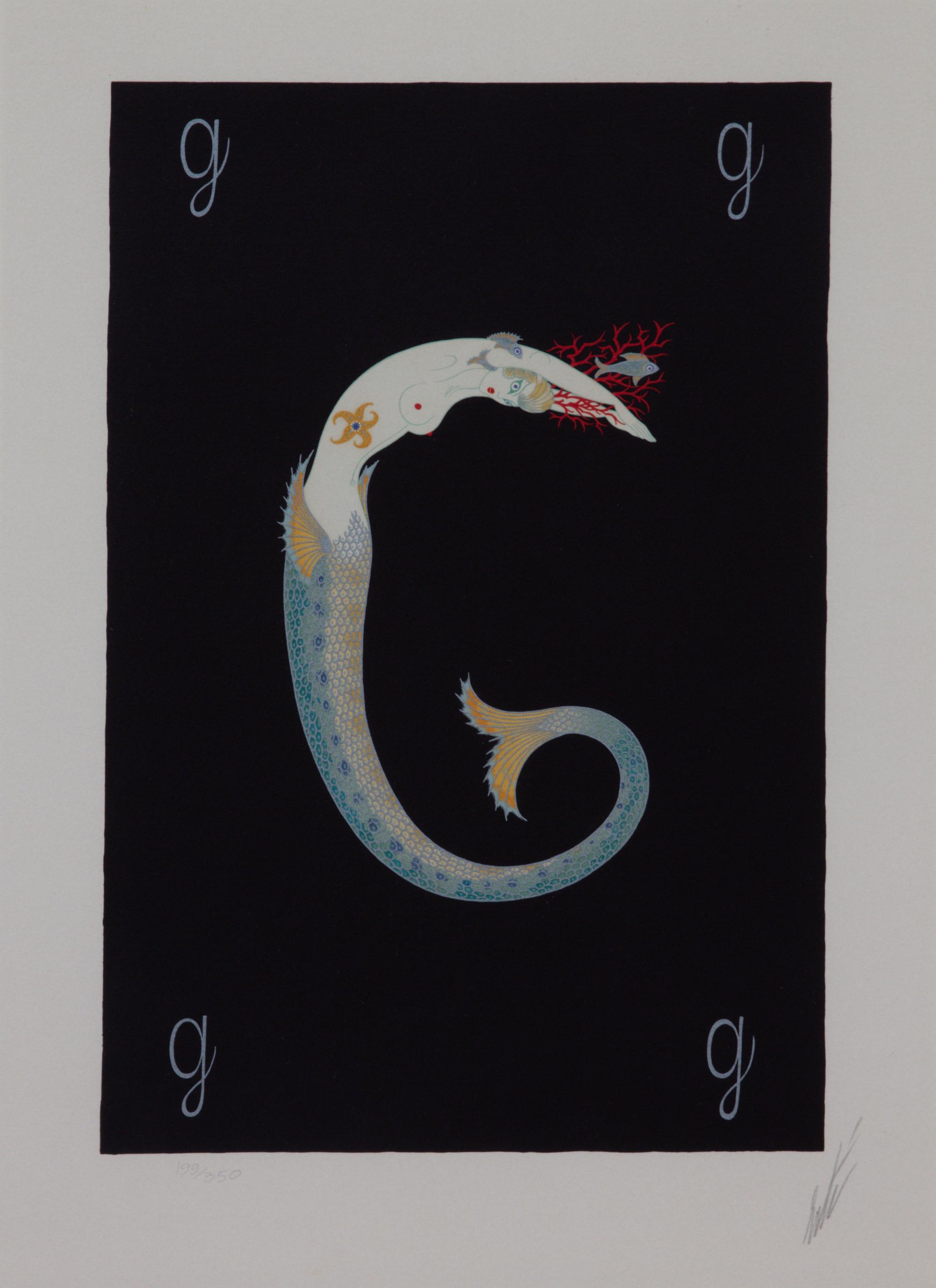 Erte, (French, 1892-1990), The Alphabet Suite, 1796-77