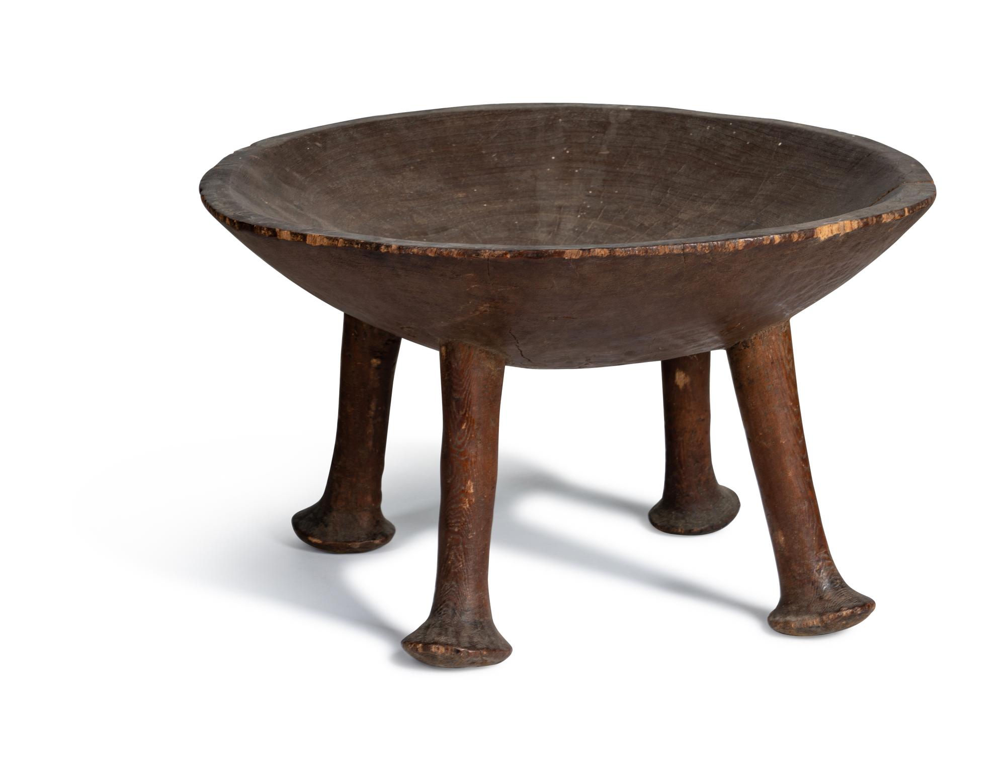 A Polynesian Wood Kava Bowl
