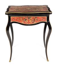 A Napoleon III Style Boulle Marquetry Table