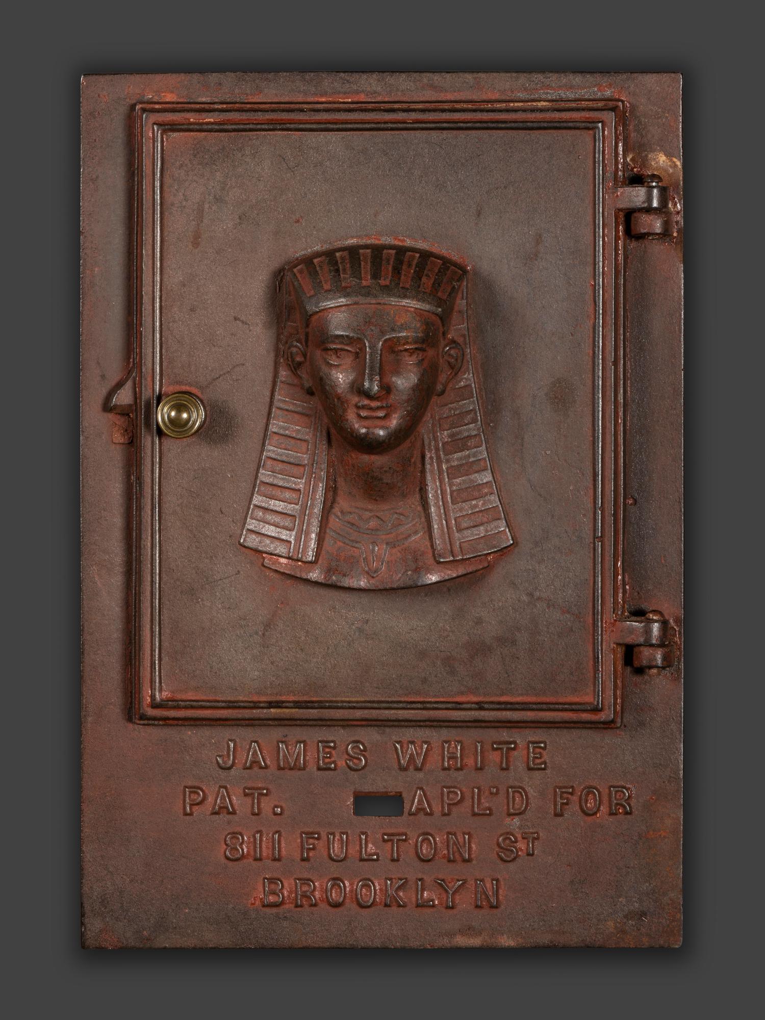A Cast Iron Safe Door Model