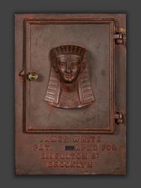 A Cast Iron Safe Door Model