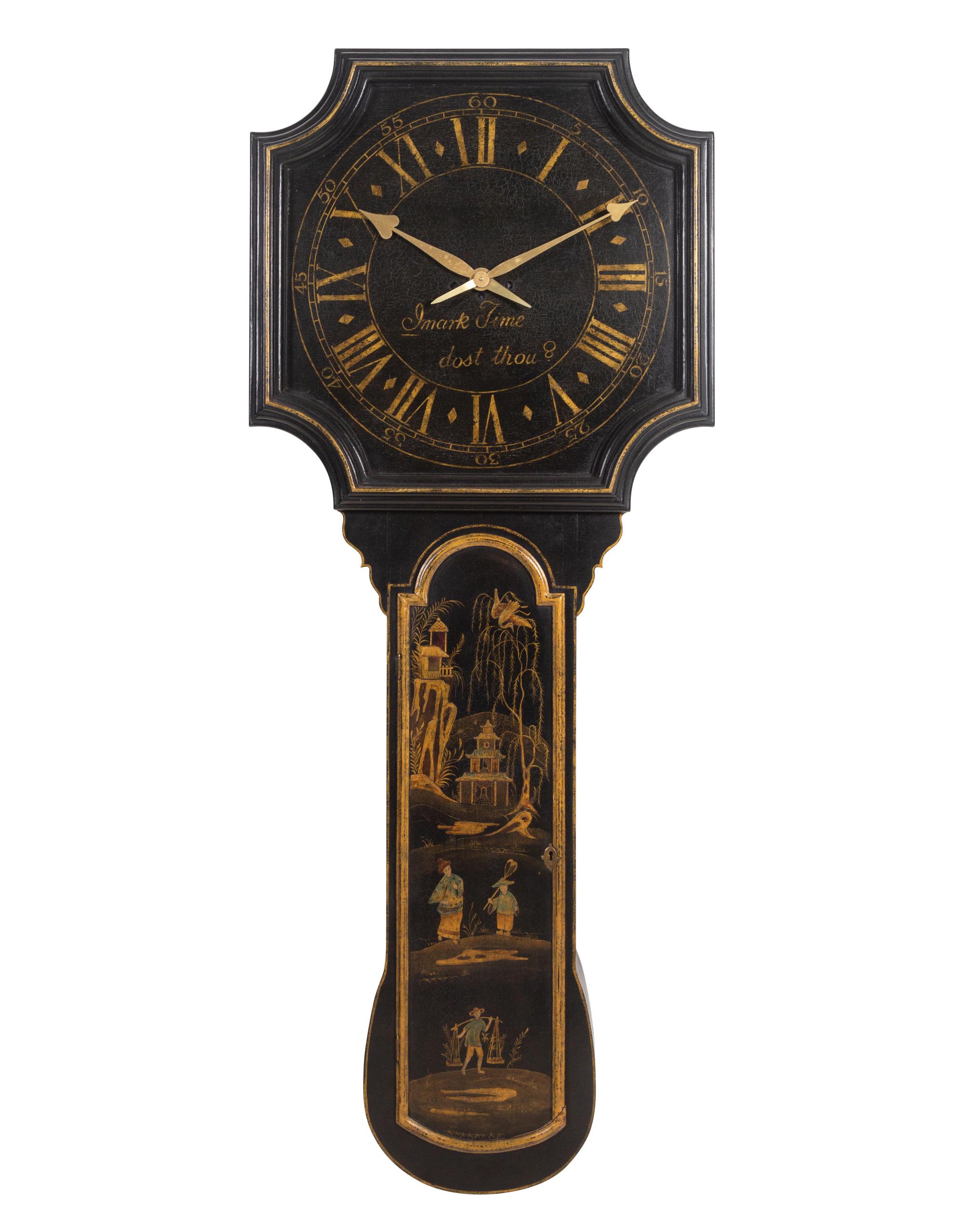 An English Painted Parliament Clock