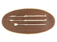 Three Miniature Carved Bone Whaling Tools