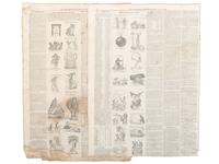 [AFRICAN AMERICANA -RECONSTRUCTION]. A group of 2 items, highlighted by Salt River Telegraph Extra . Philadelphia, PA: N.p., [1867].