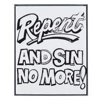 Andy Warhol (American, 1928-1987) — Repent and Sin No More! (Positive) , c.1985-1986
