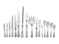An American Silver Flatware Service