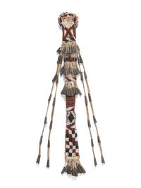 Apache Beaded Hide Awl Case