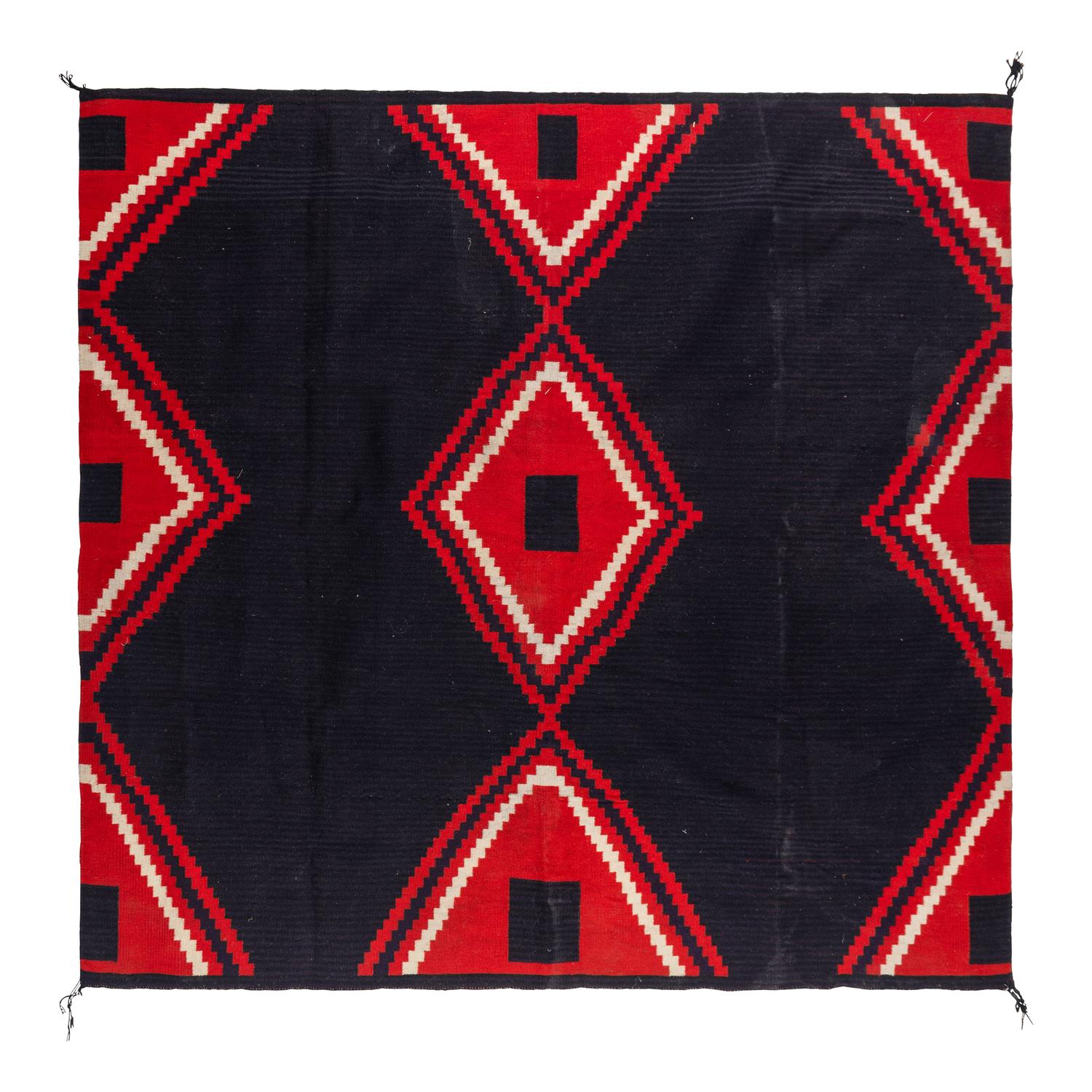 Navajo Moki Pattern Third Phase Weaving [Rug]