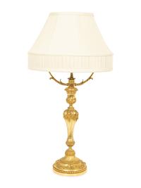 A French Gilt Bronze Lamp Base by Maison Gagneau, Paris