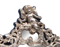 A Pair of Jack Rabinovich Silver Table Mirrors