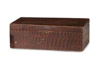 A Country Grain Painted Pine Box