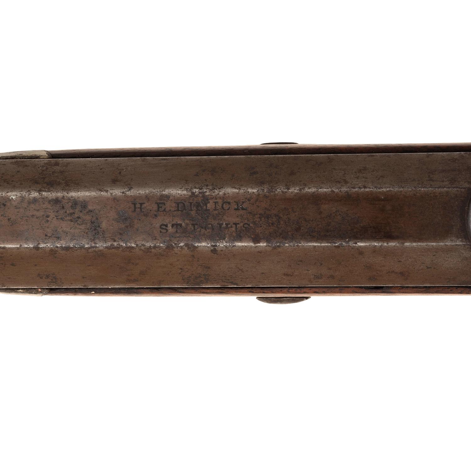 H.E. Dimick Percussion Plains Sporting Rifle