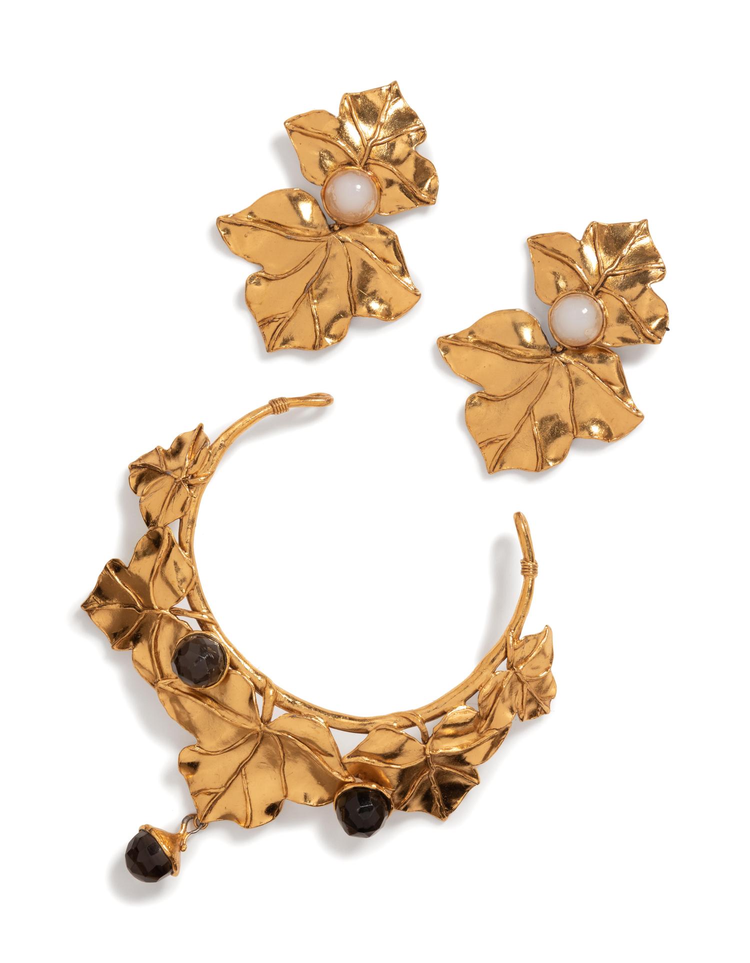 Scherrer Gold Toned Jewelry Assortment