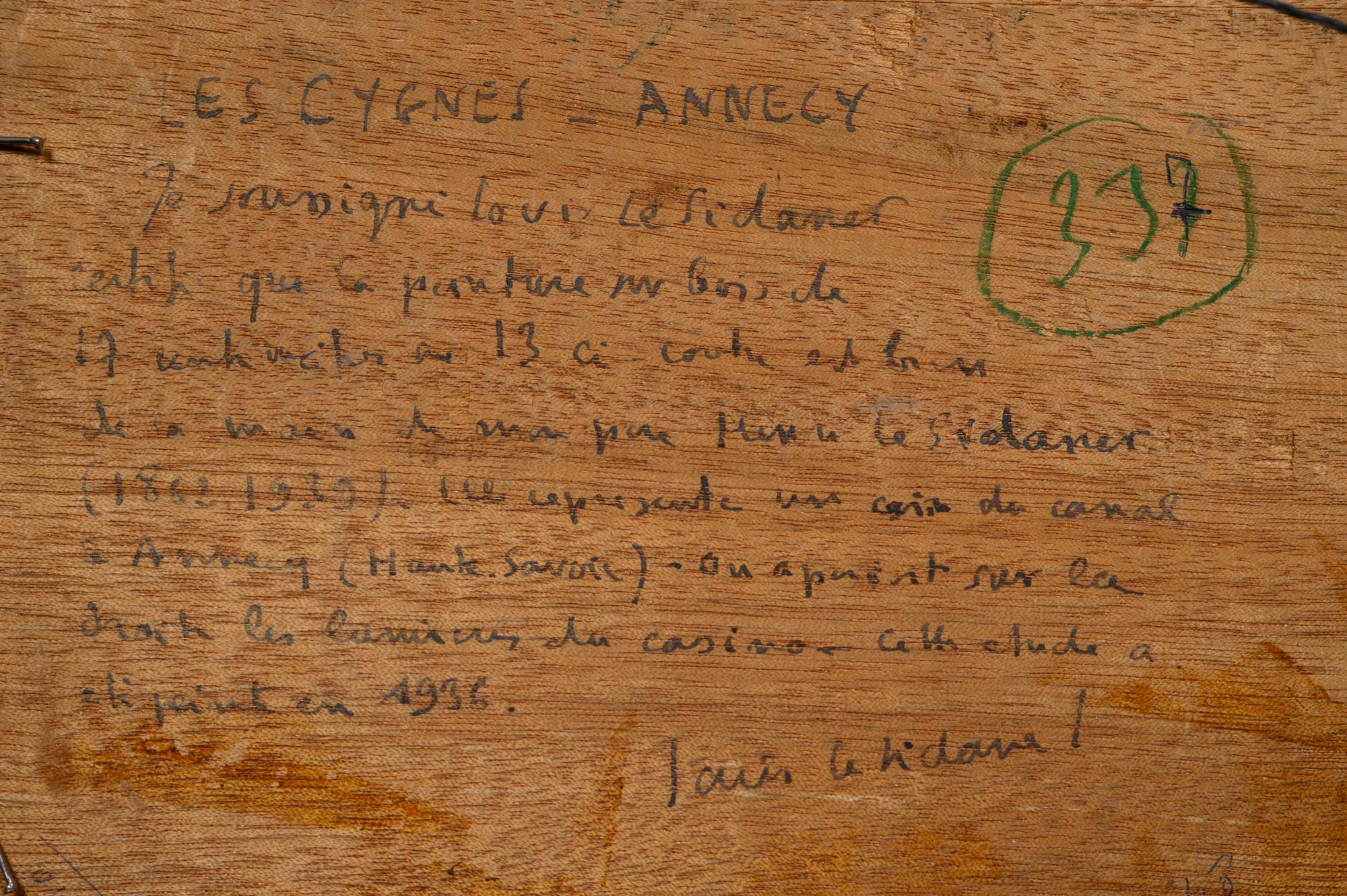 Les Cygnes, Annecy