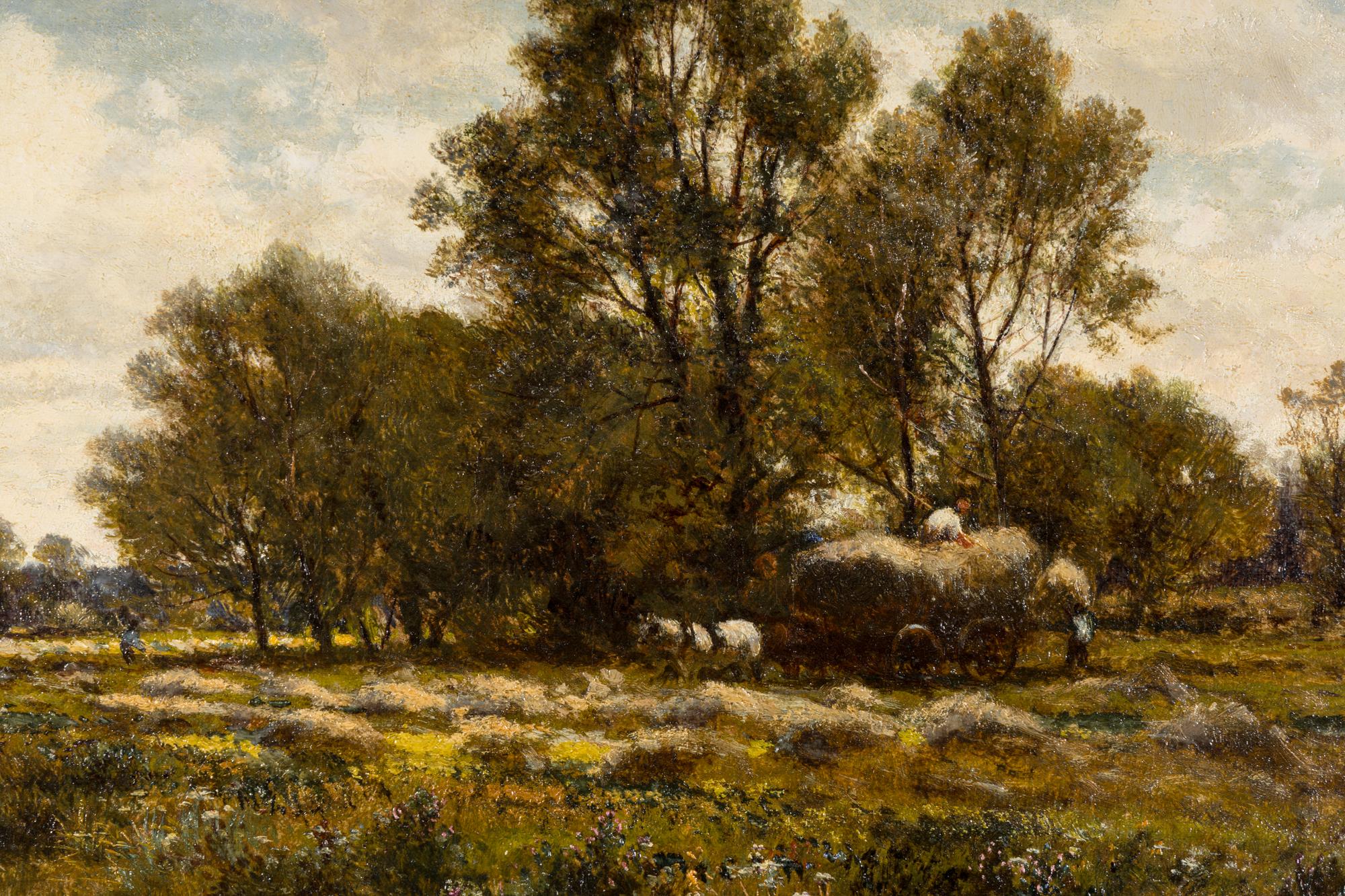 Landscape with Haymakers , 1899