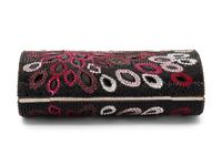 Judith Leiber Pink Flower Minaudière Clutch