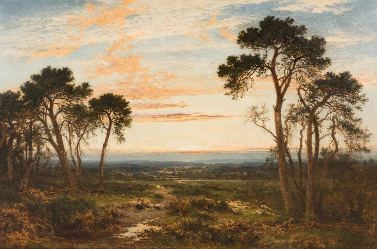 Across the Heath , 1909