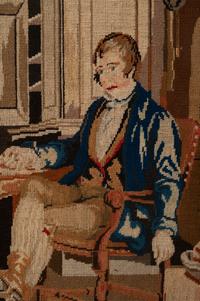 A Victorian Needlework Picture