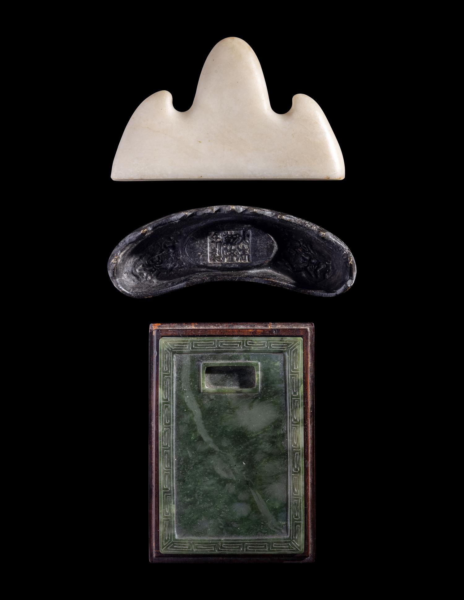 Three Chinese Scholar's Objects