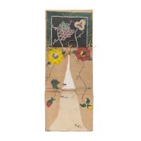Anishinaabe Painted Faux Parfleche Envelope