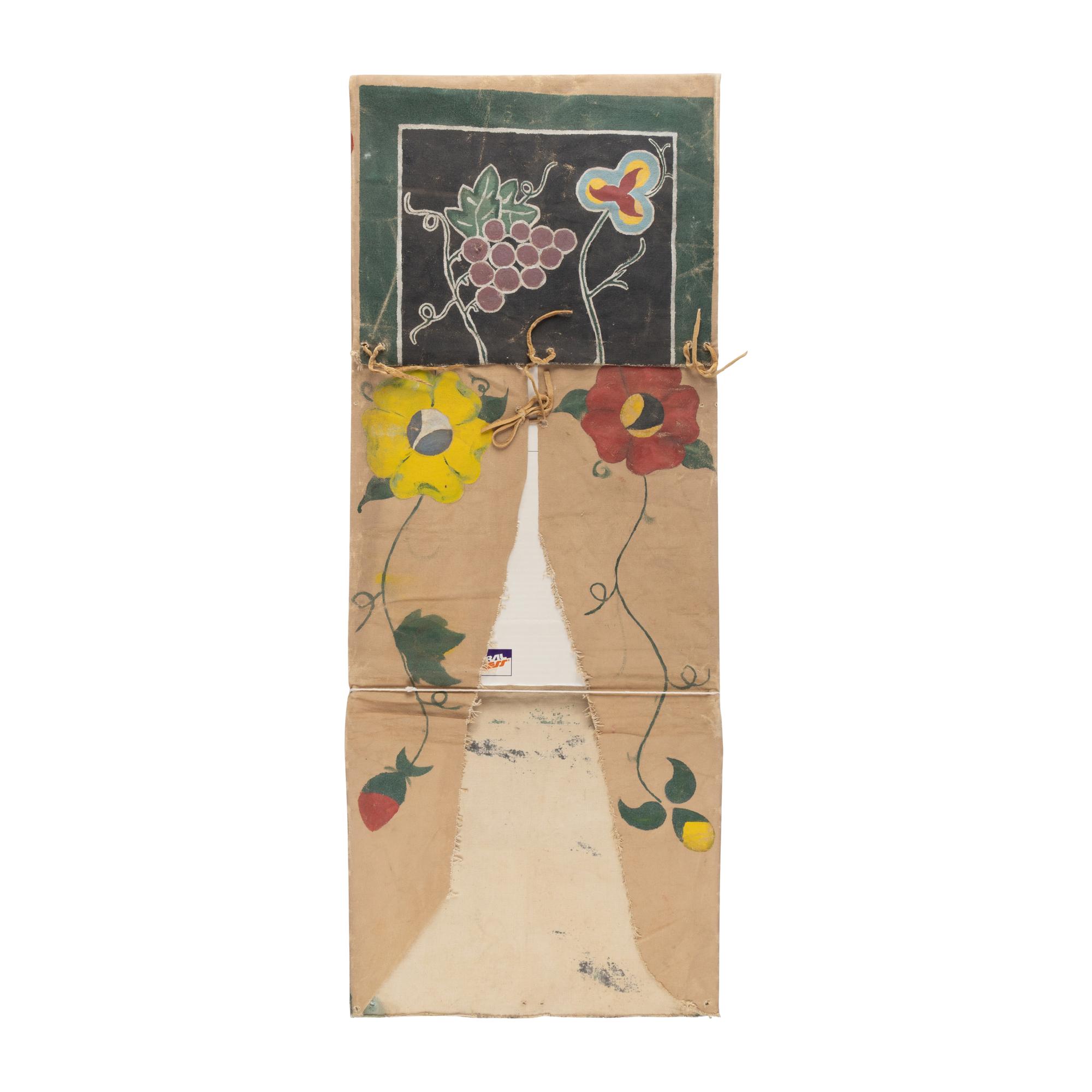 Anishinaabe Painted Faux Parfleche Envelope