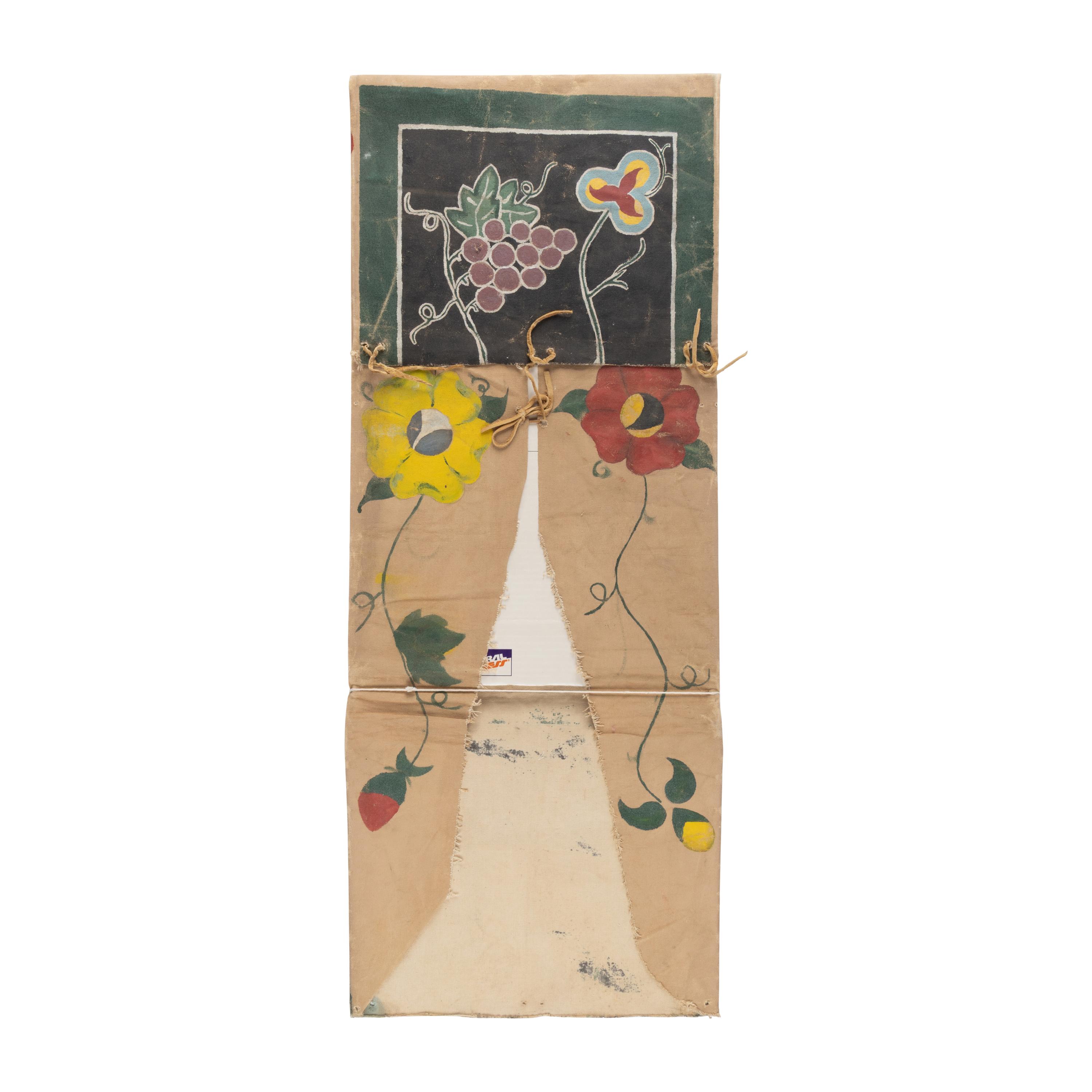 Anishinaabe Painted Faux Parfleche Envelope