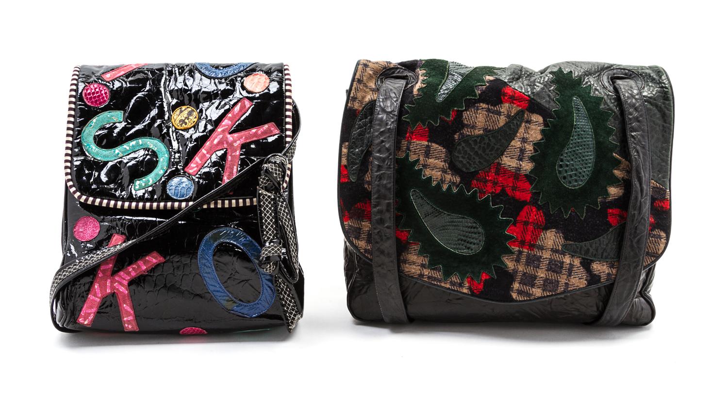 A Group of Four Koos Van Den Akker Bags,