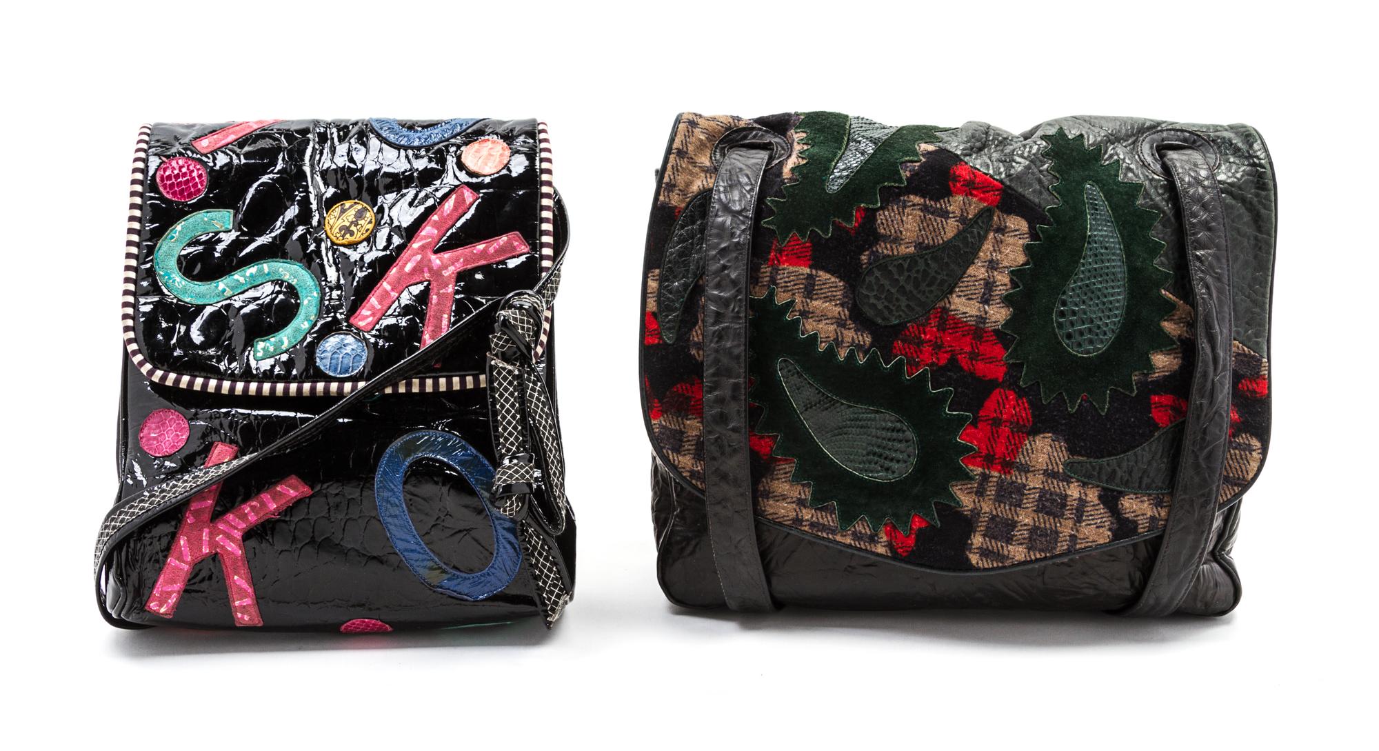 A Group of Four Koos Van Den Akker Bags,