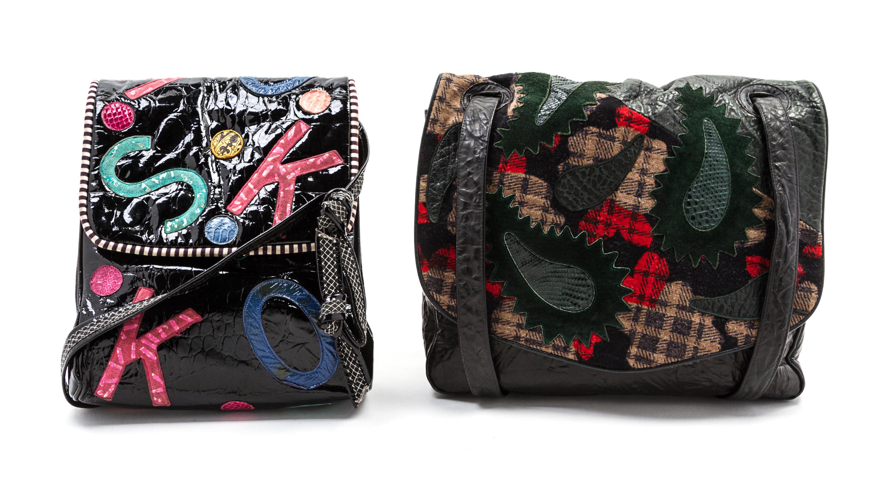 A Group of Four Koos Van Den Akker Bags,