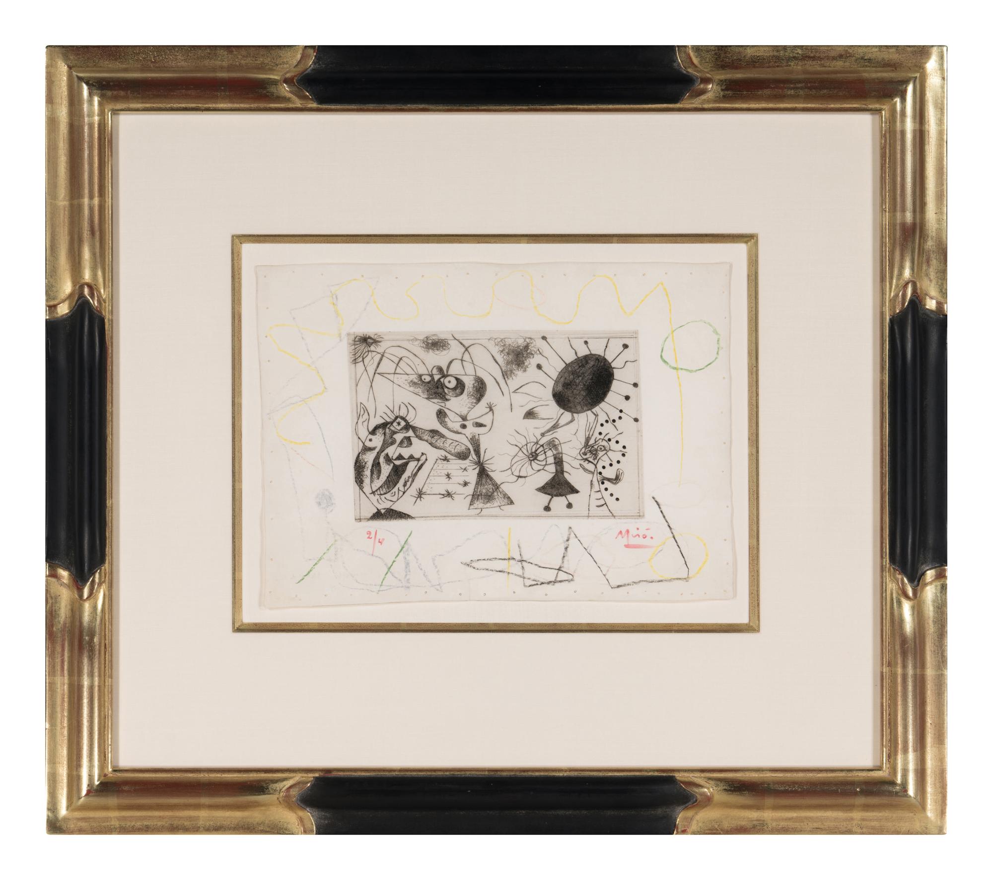 One Plate from Série Noire et Rouge, 1938