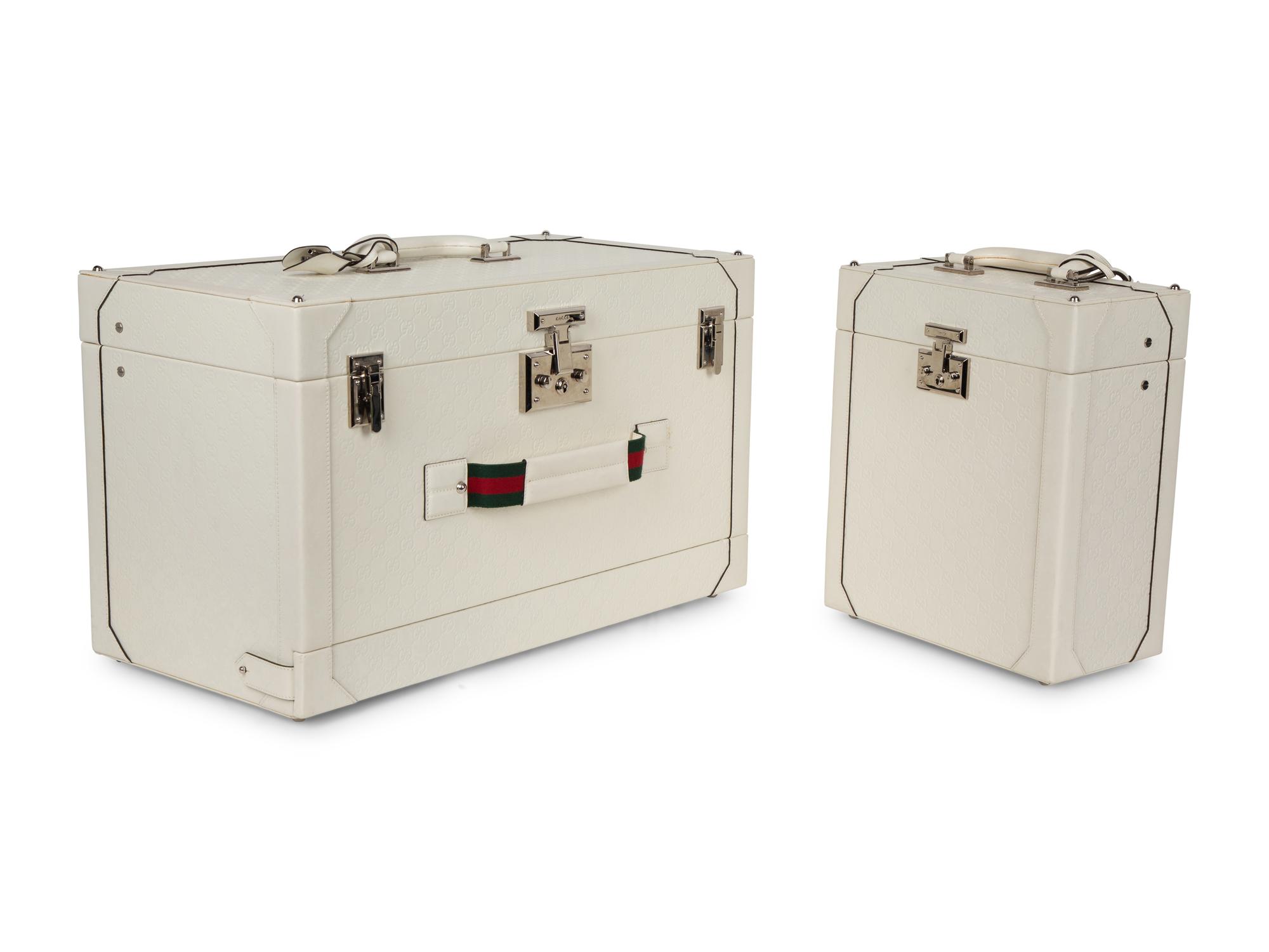 A Gucci by Riva Custom Picnic Trunk and Wine Cooler — 20TH CENTURY