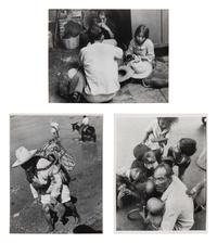 A group of three works