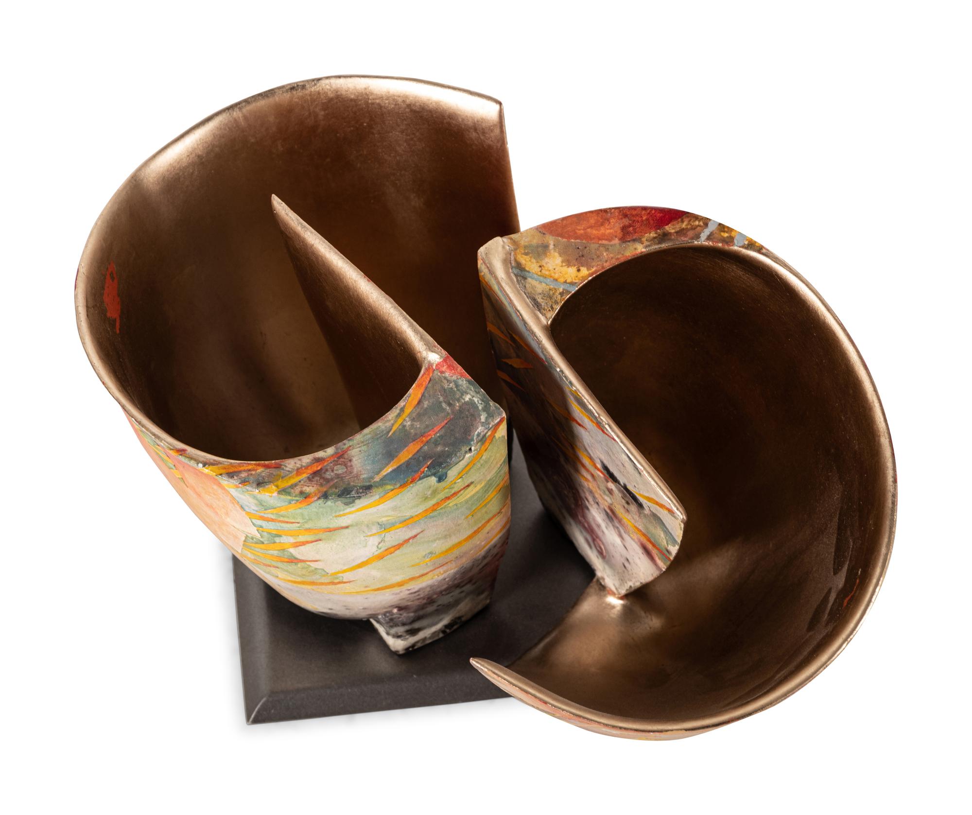 Double Sculpture on Base