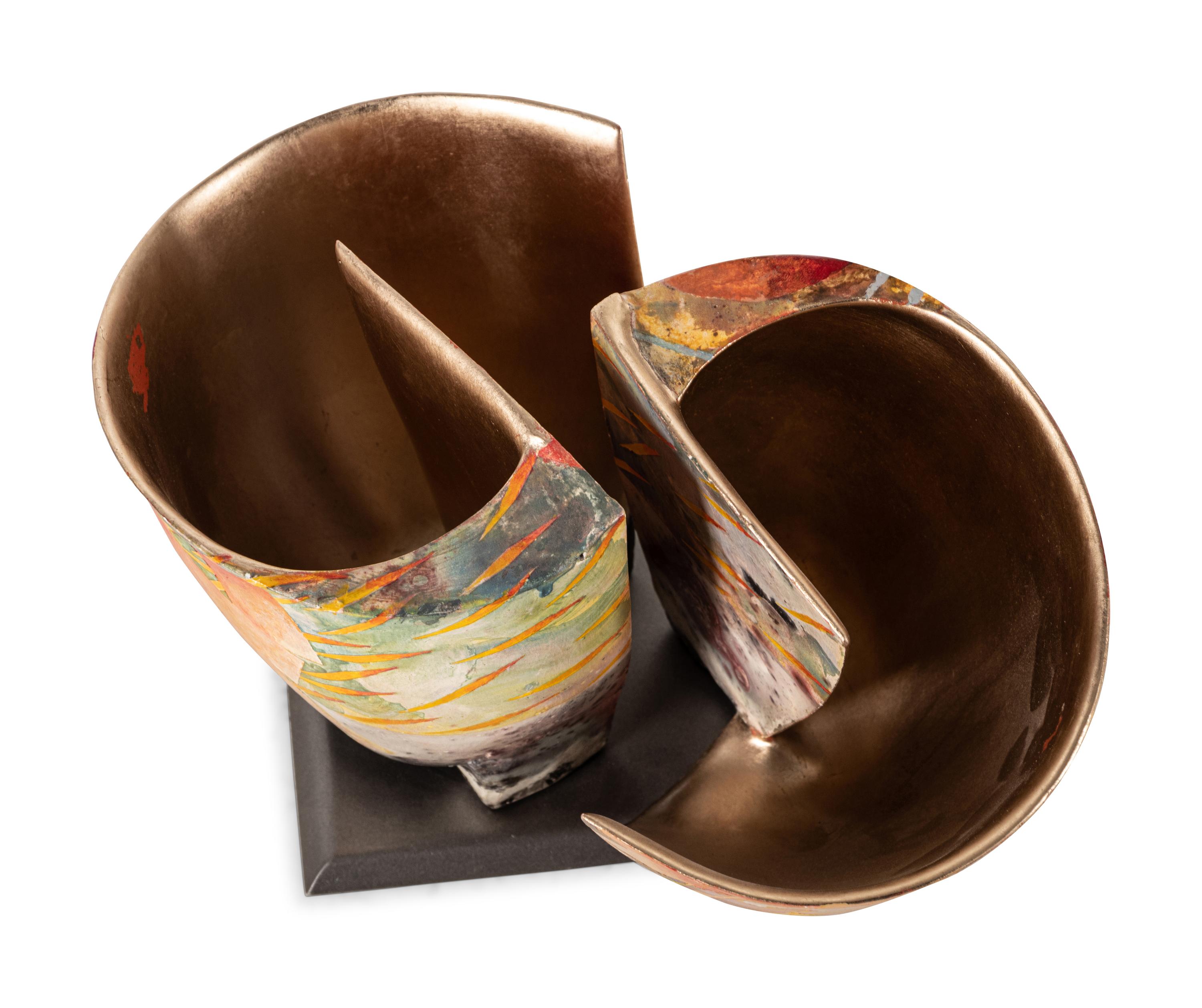 Double Sculpture on Base