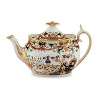 A Spode Imari Palette Porcelain Teapot