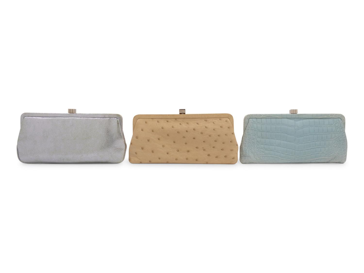 Five Lambertson Truex Frame Clutch Bags